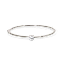 Load image into Gallery viewer, COLOUR WAVE RIGID BRACELET 149818/149819/010 STERLING SILVER &amp; WHITE CZ
