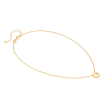 Load image into Gallery viewer, CARISMATICA NECKLACE 240911/019 GOLD CIRCLE WITH CZ
