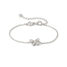 Load image into Gallery viewer, SWEETMADAME SILVER BRACELET 242004/040 BUTTERFLY WITH CZ
