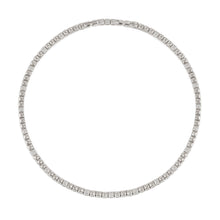 Load image into Gallery viewer, ENIGMATIC SHINE NECKLACE 242406/010 STERLING SILVER WITH PAVÉ CZ
