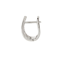Load image into Gallery viewer, LIFE BOUQUET STERLING SILVER EARRINGS 242511/010 WHITE CZ
