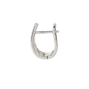 LIFE BOUQUET STERLING SILVER EARRINGS 242511/010 WHITE CZ