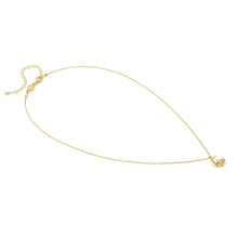 Load image into Gallery viewer, DREAMS BEATS NECKLACE 242602/024 GOLD MOON WITH CZ
