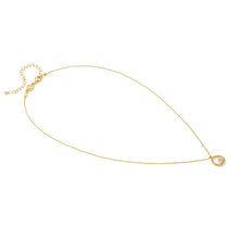 Load image into Gallery viewer, DREAMS BEATS NECKLACE 242602/044 GOLD CIRCLE WITH CZ
