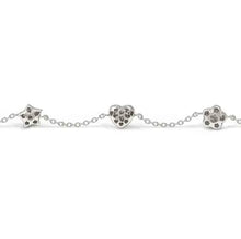 Load image into Gallery viewer, LIFEPOETRY BRACELET 242702/050 STERLING SILVER &amp; WHITE CZ MIXED PENDANTS

