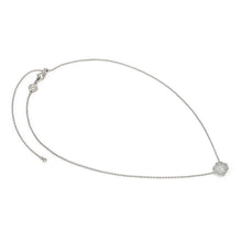 Load image into Gallery viewer, LIFEPOETRY NECKLACE 242704/001 STERLING SILVER &amp; WHITE CZ FOUR-LEAF CLOVER
