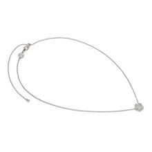 Load image into Gallery viewer, LIFEPOETRY NECKLACE 242704/010 STERLING SILVER &amp; WHITE CZ FLOWER
