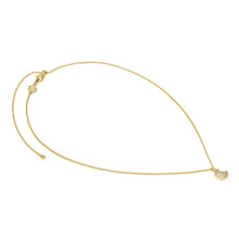 Load image into Gallery viewer, LIFEPOETRY NECKLACE 242704/024 GOLD &amp; WHITE CZ MOON
