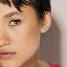 Load image into Gallery viewer, LIFEPOETRY EARRINGS 242707/022 STERLING SILVER &amp; WHITE CZ MOONS

