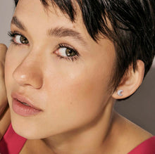 Load image into Gallery viewer, LIFEPOETRY EARRINGS 242707/022 STERLING SILVER &amp; WHITE CZ MOONS
