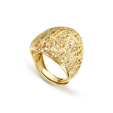 Load image into Gallery viewer, LEAF OF LIGHT RING 243103/012 LARGE GOLD
