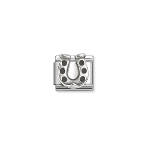 COMPOSABLE CLASSIC LINK 330101/94 DANISH HORSESHOE IN SILVER