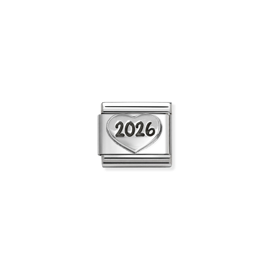 COMPOSABLE CLASSIC LINK 330101/97 2026 HEART IN SILVER