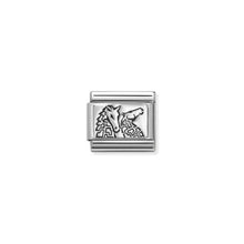 Load image into Gallery viewer, COMPOSABLE CLASSIC LINK 330111/51 KELPIE HORSES IN 925 SILVER
