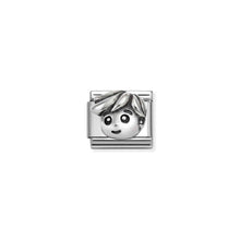 Load image into Gallery viewer, COMPOSABLE CLASSIC LINK 330114/14 FATHER IN SILVER
