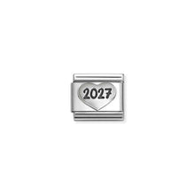 Load image into Gallery viewer, COMPOSABLE CLASSIC LINK 330114/29 2027 HEART IN SILVER
