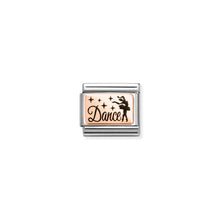 Load image into Gallery viewer, COMPOSABLE CLASSIC LINK 430111/29 DANCE BALLERINA IN 9K ROSE GOLD &amp; ENAMEL
