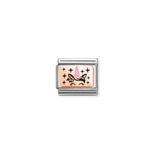 Load image into Gallery viewer, COMPOSABLE CLASSIC LINK 430204/03 UNICORN HORN IN 9K ROSE GOLD &amp; ENAMEL
