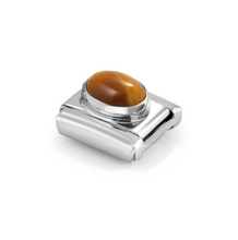 Load image into Gallery viewer, COMPOSABLE CLASSIC LINK 330510/41 OVAL TIGER EYE STONE IN 925 SILVER
