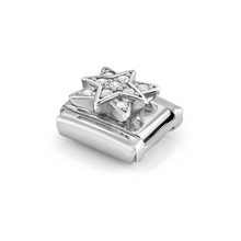 Load image into Gallery viewer, COMPOSABLE CLASSIC LINK 330304/45 WIND ROSE WITH CZ IN 925 SILVER
