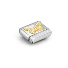 Load image into Gallery viewer, COMPOSABLE CLASSIC LINK 030149/45 BUTTERFLY IN GOLD
