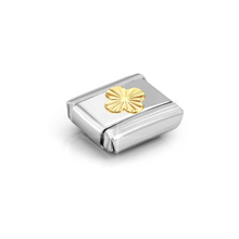 Load image into Gallery viewer, COMPOSABLE CLASSIC LINK 030149/52 FOUR-LEAFED CLOVER IN GOLD
