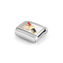 Load image into Gallery viewer, COMPOSABLE CLASSIC LINK 030272/96 RED LIPSTICK IN 18K GOLD &amp; ENAMEL
