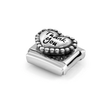 Load image into Gallery viewer, COMPOSABLE CLASSIC LINK 330101/83 THANKYOU HEART IN 925 SILVER
