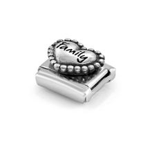 Load image into Gallery viewer, COMPOSABLE CLASSIC LINK 330101/84 FAMILY HEART IN 925 SILVER
