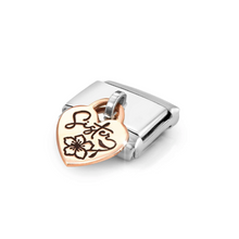 Load image into Gallery viewer, COMPOSABLE CLASSIC LINK 431803/05 SISTER CHARM IN 9K ROSE GOLD
