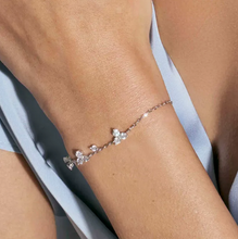 Load image into Gallery viewer, LIFE BOUQUET BRACELET 242504/011 ROSE GOLD &amp; WHITE CZ
