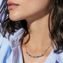 Load image into Gallery viewer, COLOUR WAVE LARGE NECKLACE 149858/061 STERLING SILVER SOFT LAVENDER CZ
