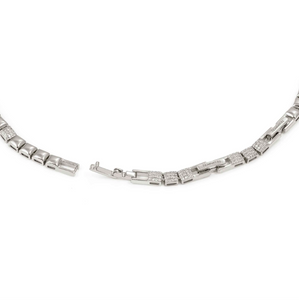 ENIGMATIC SHINE NECKLACE 242406/012 GOLD WITH PAVÉ CZ