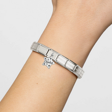 Load image into Gallery viewer, COMPOSABLE CLASSIC LINK 331811/15 STARDUST PENDANT CHARM IN SILVER
