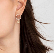Load image into Gallery viewer, CHIC &amp; CHARM CELEBRATION CZ EARRINGS 148618/091 GOLD STAR

