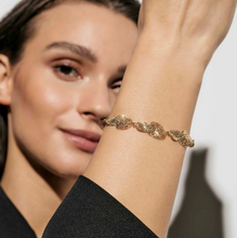 Load image into Gallery viewer, LEAF OF LIGHT BRACELET 243105/010 SILVER LEAF
