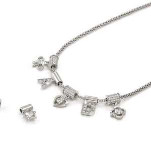 SEIMIA PENDANT 148866/001 WHITE CZ HEART