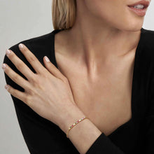 Load image into Gallery viewer, CARISMATICA BRACELET 240909/005 GOLD BAR WITH COLOURFUL CZ
