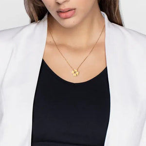 ESSENTIALS NECKLACE 148202/006 GOLD CHAIN & HEART