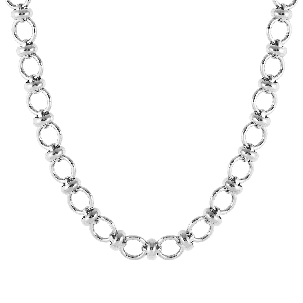 UNCONDITIONALLY LONG NECKLACE 029102/001 STAINLESS STEEL CHAIN