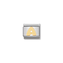 Load image into Gallery viewer, COMPOSABLE CLASSIC LINK 030101/01 LETTER A IN 18K GOLD
