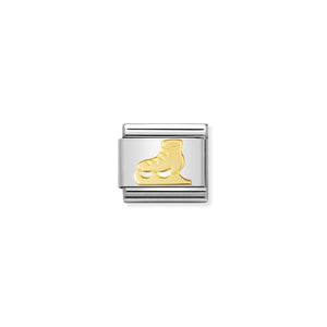 COMPOSABLE CLASSIC LINK 030106/01 ICE SKATE IN 18K GOLD