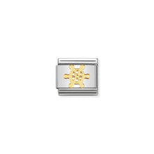 Load image into Gallery viewer, COMPOSABLE CLASSIC LINK 030106/14 BOATWHEEL IN 18K GOLD
