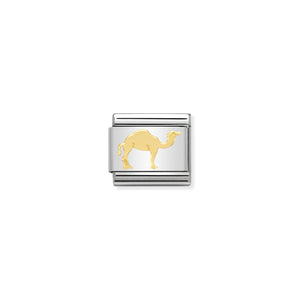 COMPOSABLE CLASSIC LINK 030112/34 CAMEL IN 18K GOLD