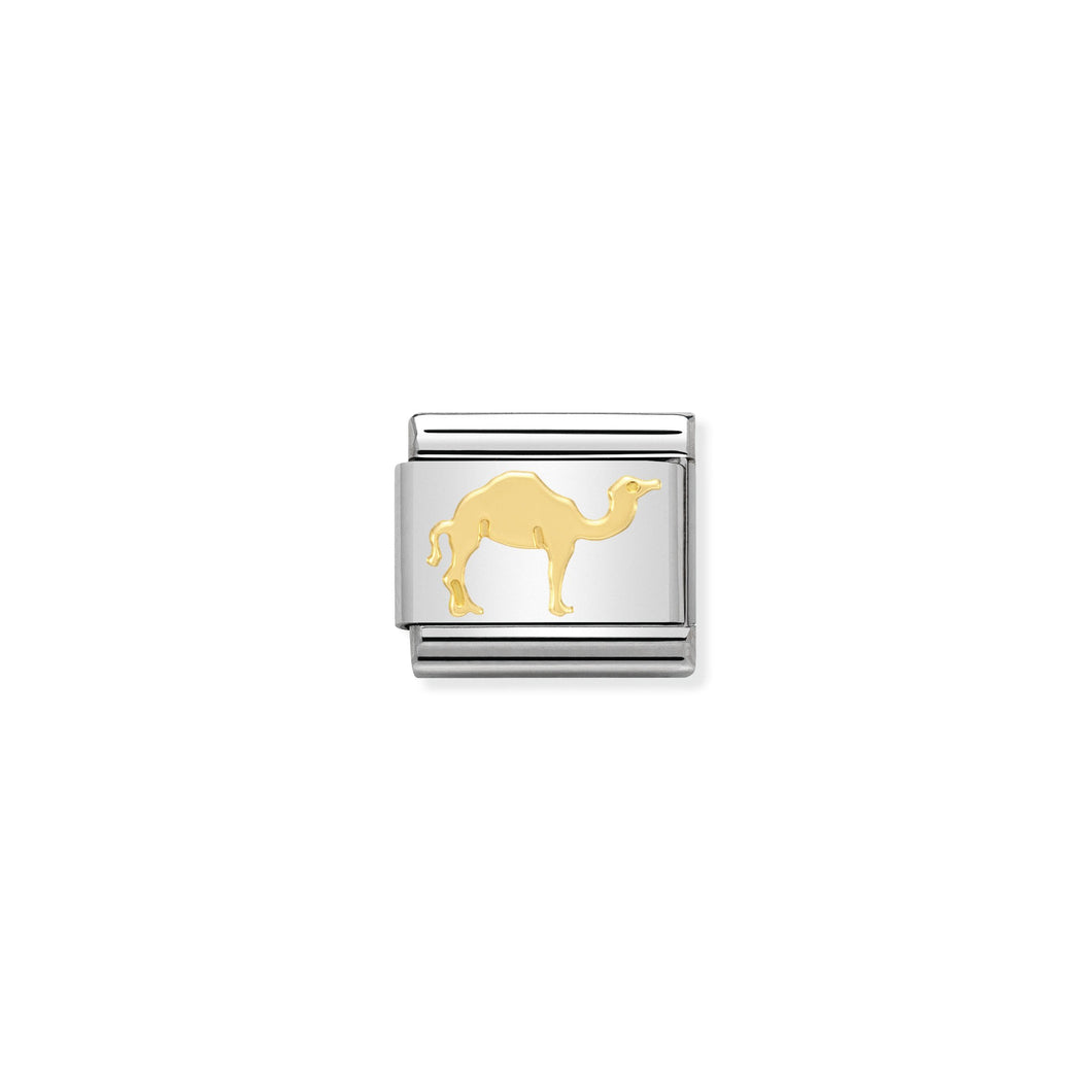 COMPOSABLE CLASSIC LINK 030112/34 CAMEL IN 18K GOLD