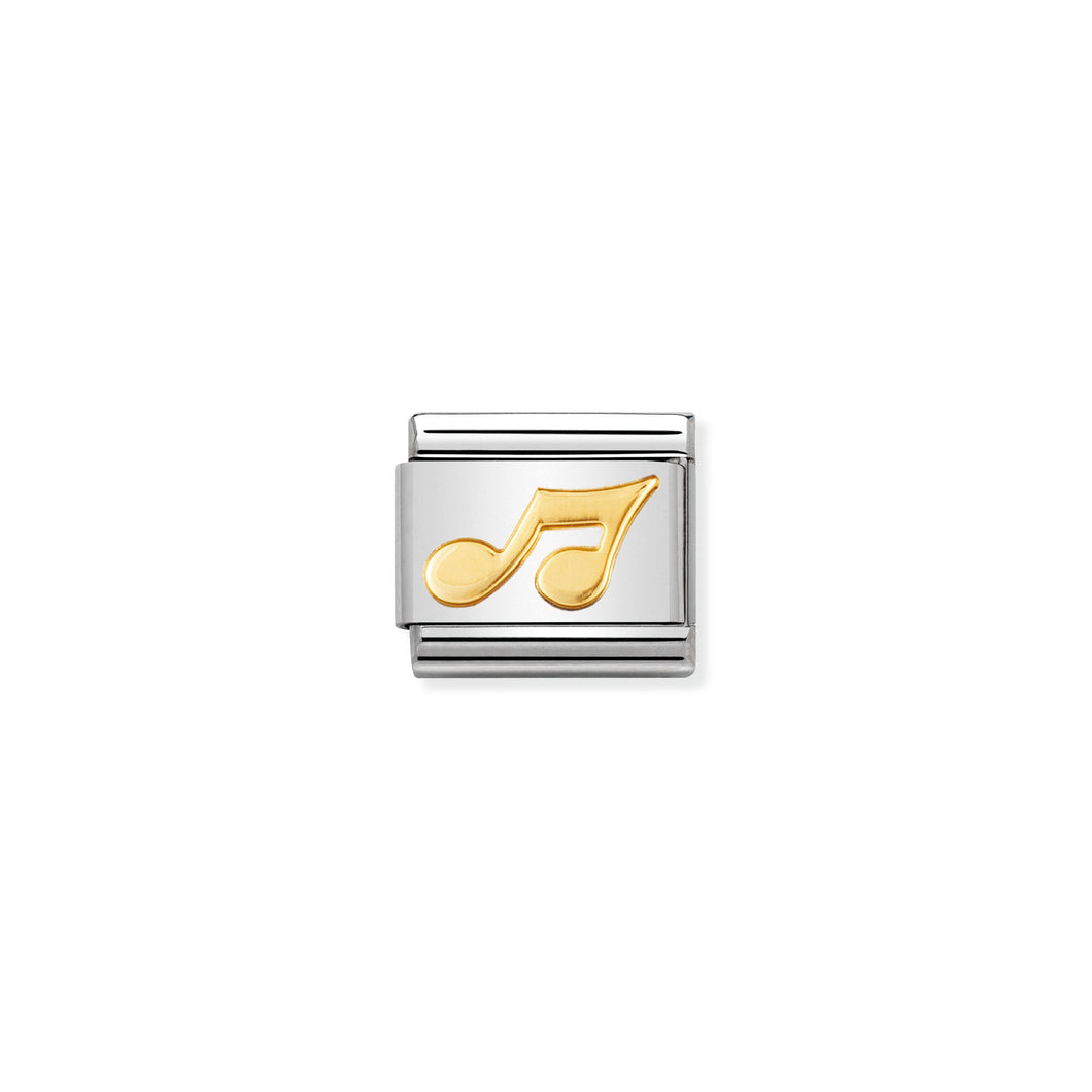 COMPOSABLE CLASSIC LINK 030117/02 MUSIC NOTE IN 18K GOLD