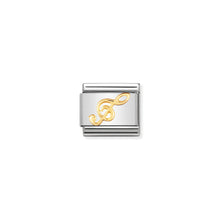 Load image into Gallery viewer, COMPOSABLE CLASSIC LINK 030117/08 TREBLE CLEF IN 18K GOLD
