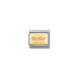 COMPOSABLE CLASSIC LINK 030121/35 BROTHER IN 18K GOLD