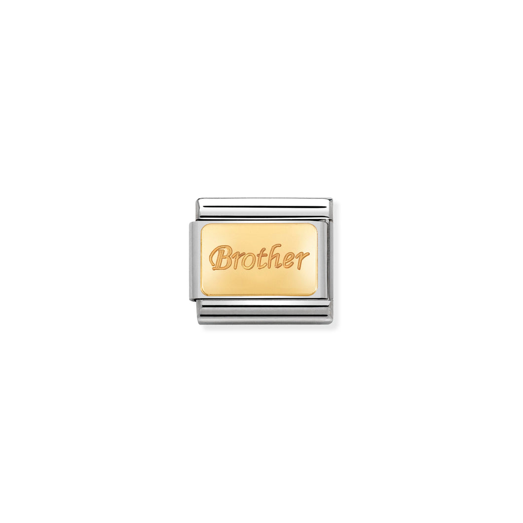 COMPOSABLE CLASSIC LINK 030121/35 BROTHER IN 18K GOLD