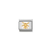 Load image into Gallery viewer, COMPOSABLE CLASSIC LINK 030123/03 WINDMILL IN 18K GOLD
